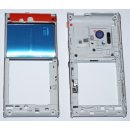 Sony Ericsson U1i Satio Back Cover Kamera Cover Silber