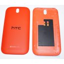 HTC One SV (C525, C525e) Akkudeckel, Battery Cover, Rot, red