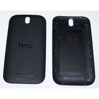 HTC One SV LTE C525 C525u Akkudeckel Gehäuse-Rückseite Backcover Schwarz