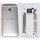 HTC One Mini 2 M5 Gehäuse Rückschale Backcover Akkudeckel Tasten Einschalter Lautstärketaste NFC Antenne Silber Glacier Silver