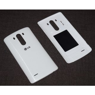 LG D855 G3 Akkudeckel + NFC Antenne, Battery Cover, Weiss, white