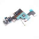 Apple iPhone 6 Ladebuchse Dock Connector Mikrofon Audio Anschluss Buchse Flex Silber