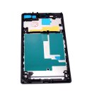 Sony Xperia Z1 LT39 C6902 C6903 C6906 C6943 Display Rahmen Trägerplatte komplett LCD Rahmen Schwarz