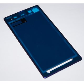 Sony Xperia Z1 LT39 (C6902, C6903, C6906, C6943) Display Rahmen + Trägerplatte komplett, LCD Support Frame, Lila, purple