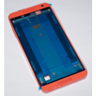 HTC Desire 610 (D610n) Gehäuse, Display Rahmen, Front Cover Frame, Orange