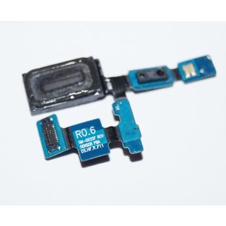 Samsung SM-G925F Galaxy S6 Edge Ohr Hörer Lautsprecher, Ear Speaker, Earpiece + Licht Sensor Flex