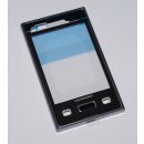 LG E400 Optimus L3 Gehäuse Rahmen, Frontcover Frame, Schwarz, black