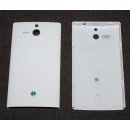 Sony Xperia U ST25i Akkudeckel, Battery Cover, Weiss, white