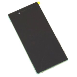 Sony Xperia Z5 Premium Dual Sim E6833. E6883 Komplett LCD Display Touchscreen Touch Panel Gehäuse Rahmen Cover 3,5 mm Audio Flex Gold