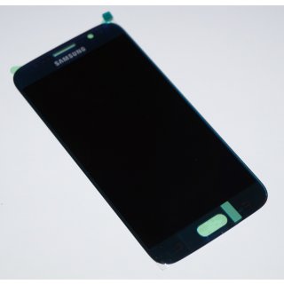 Samsung SM-G920F Galaxy S6 Komplett LCD Display Bildschirm Touchscreen Blau