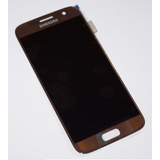 Samsung SM-G930F Galaxy S7 Komplett LCD, Display, Bildschirm + Touchscreen, Gold