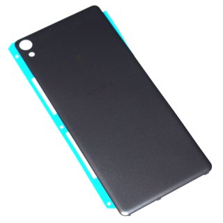 Sony Xperia XA (F3111, F3113, F3115), Xperia XA Dual Sim (F3112, F3116) Akkudeckel, Battery Cover + NFC, Schwarz, black