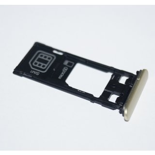 Sony Xperia X Performance Dual Sim F8132 Sim / Micro SD Halter Schlitten Tray Limette lime