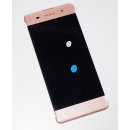 Sony Xperia XA F3111 F3113 F3115 Xperia XA Dual Sim F3112 F3116 komplett LCD Display Bildschirm Touchscreen Touch Panel Rahmen Cover Rose Gold