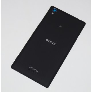 Sony Xperia T3 (D5102), Xperia T3 LTE (D5103, D5106) Akkudeckel, Battery Cover + Tasten, Keys, Schwarz, black