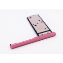 Sony Xperia L2 Dual Sim (H4311, H4331) Simkarten Halter Schlitten, Sim Card Holder Tray, Pink