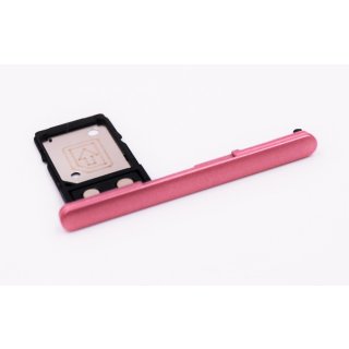 Sony Xperia L2 (H3311, H3321) Simkarten Halter Schlitten, Sim Card Holder Tray, Pink