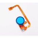 Sony Xperia XA2 H3113 H3123 H3133 Xperia XA2 Dual Sim H4113 H4133 Fingerabdruck Sensor Taste Flex Blau