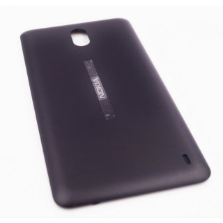 Nokia 2 (TA-1007), Nokia 2 Dual Sim (TA-1029) Akkudeckel, Battery Cover, Dunkel Grau, dark grey