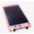 Sony Xperia L2 (H3311, H3321), Xperia L2 Dual Sim (H4311, H4331) LCD, Display, Anzeige, Bildschirm + Touchscreen, Touch Panel + Gehäuse Rahmen, Cover, Pink