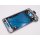 Samsung SM-A700F Galaxy A7 Akkudeckel, Rückseite, Battery Cover + Tasten + Vibra Motor + Antenne, Blau, blue