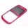 Nokia C3-00 vorderes Gehäuse Frontcover Scheibe Pink
