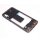 Samsung SM-A405F Galaxy A40 Mittelgehäuse, Gehäuse Rahmen + NFC Antenne + Buzzer Lautsprecher + Tasten, Schwarz, black