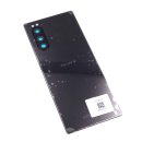 Sony Xperia 5 J8210 J8270 Xperia 5 Dual Sim J9210 J9260 Akkudeckel Gehäuse-Rückseite Backcover Schwarz