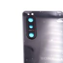 Sony Xperia 5 II Dual Sim XQ-AS52 Akkudeckel Gehäuse Rückseite Kamera Scheibe Schwarz