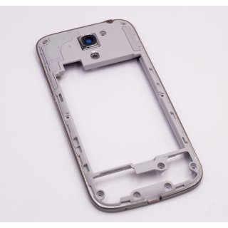 Samsung GT-I9195 Galaxy S4 Mini Mittelgehäuse + Tasten + Kamera Linse, Middle Cover Housing